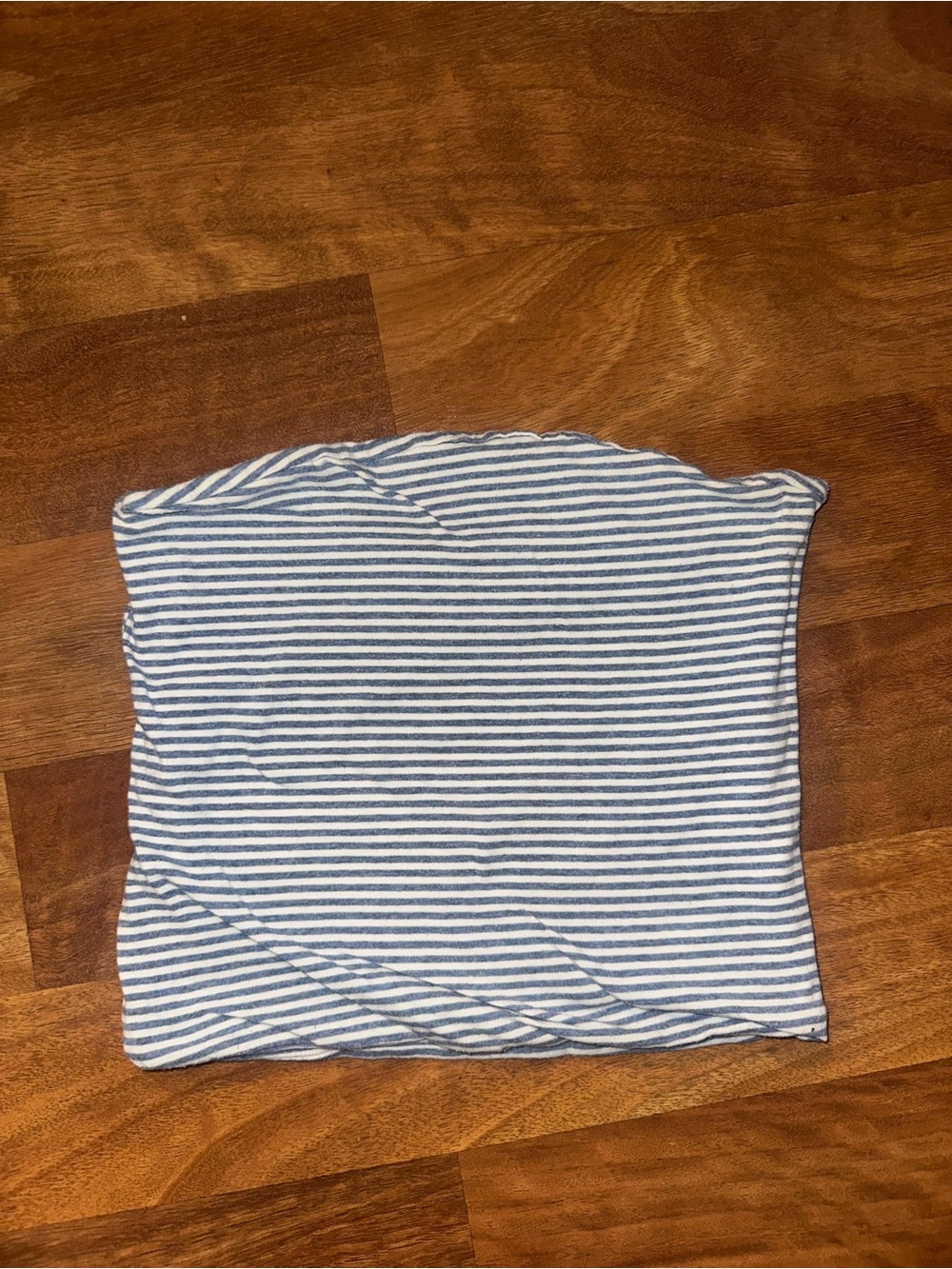 Brandy Melville Blue & White Striped Tube Top